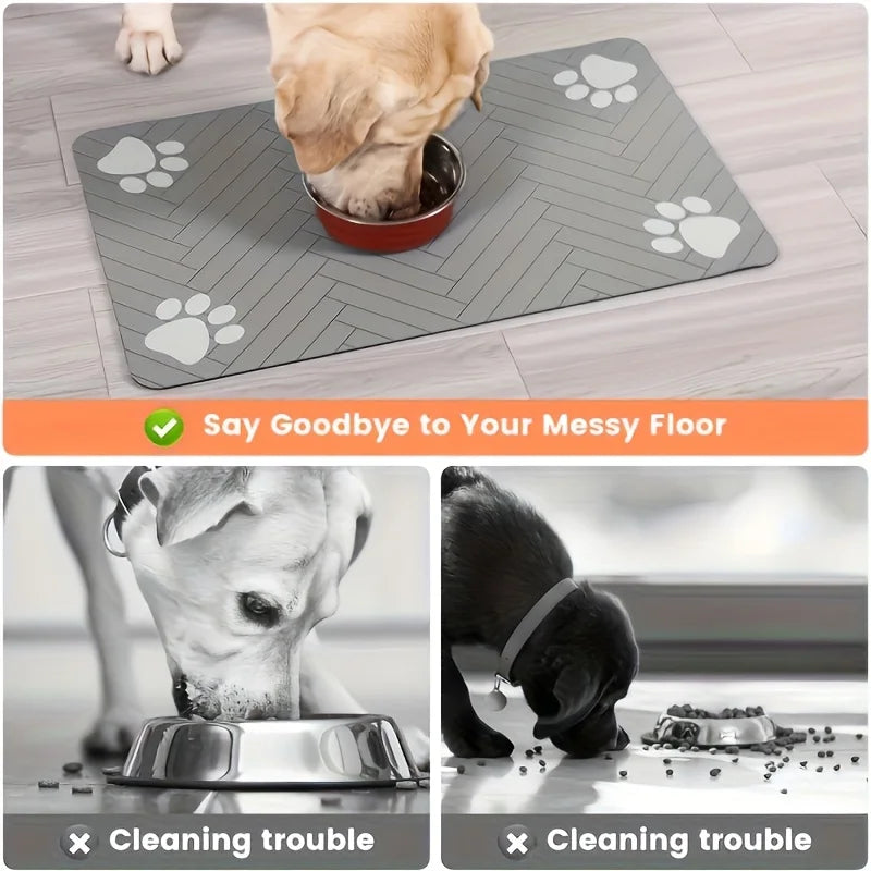 Absorbent Pet Feeding Mat
