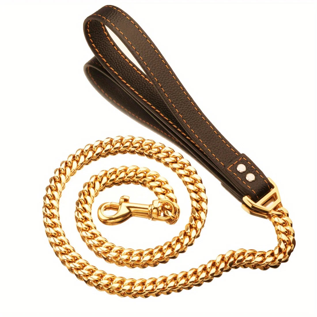 Gold Cuban Dog Leash
