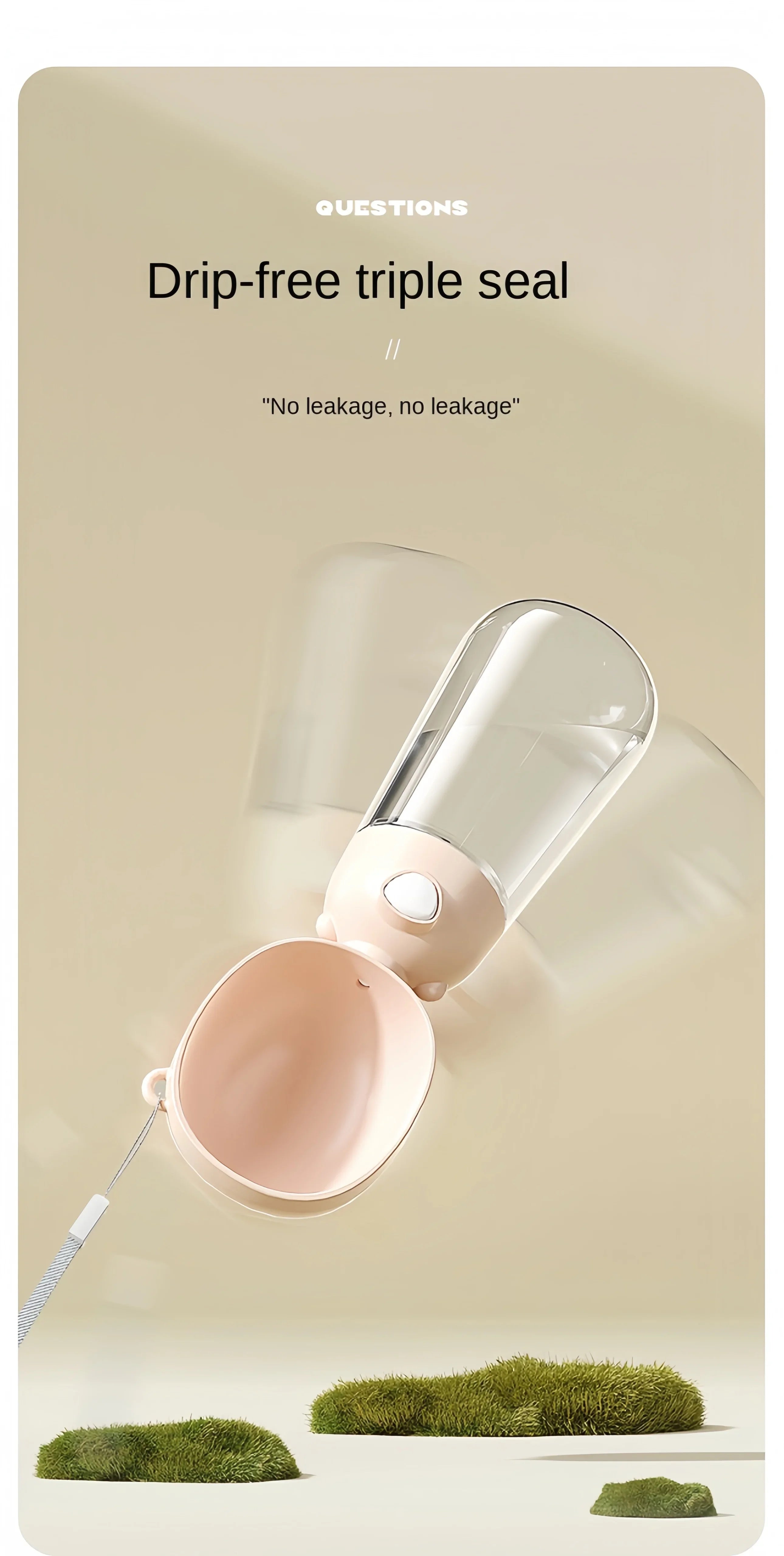 Portable Pet Water Bottle