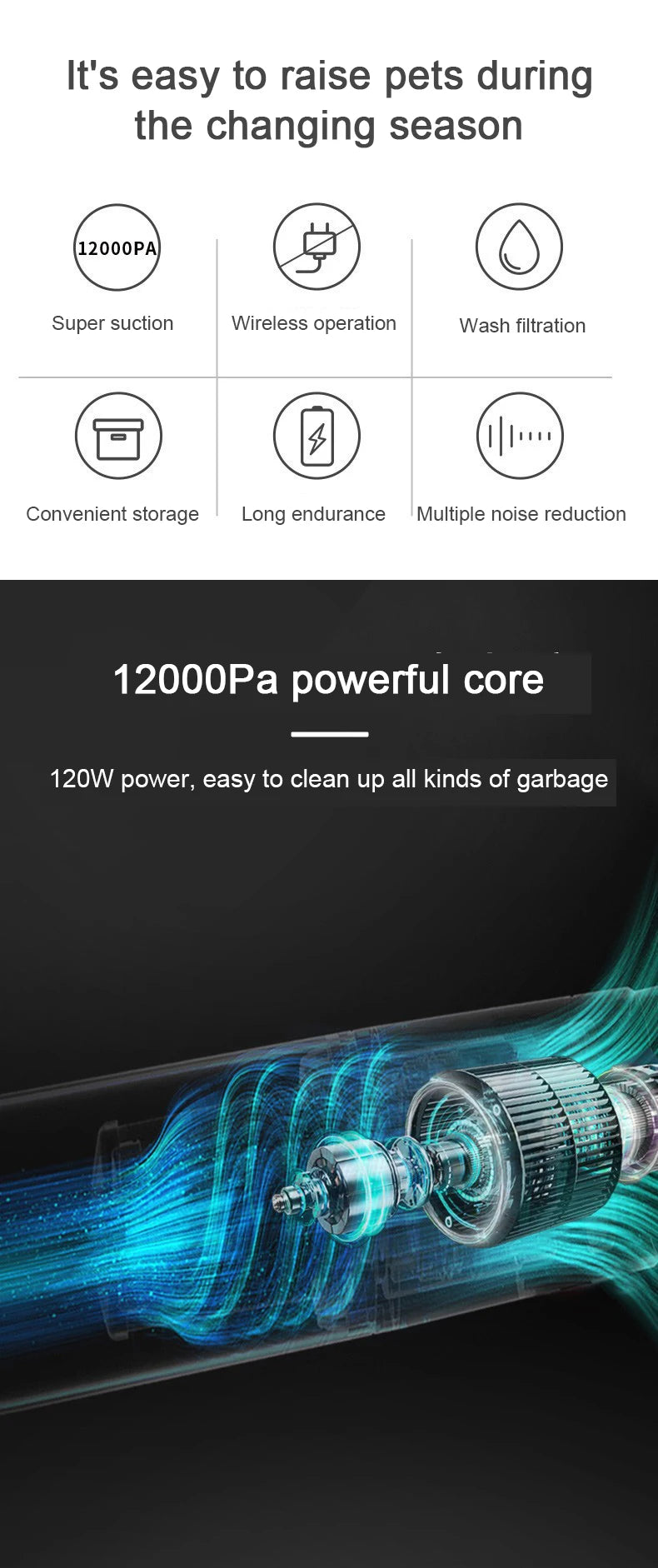 Pet Grooming Vacuum Tool