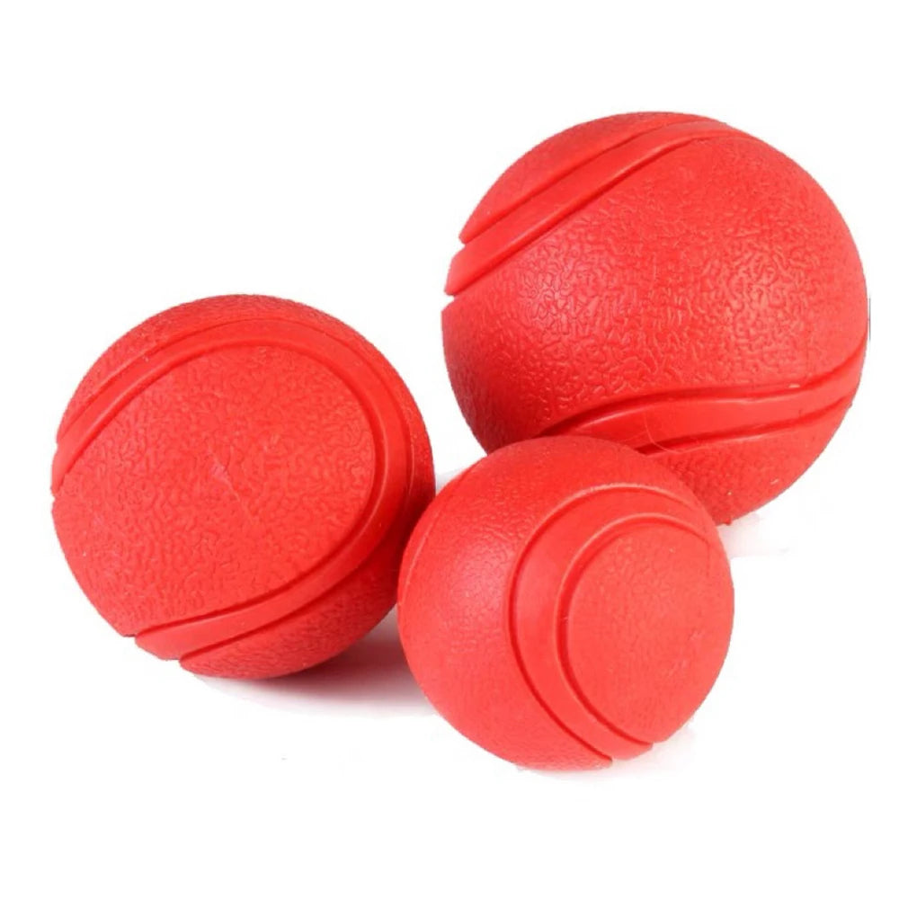Solid Rubber Fetch Ball for Dogs & Cats