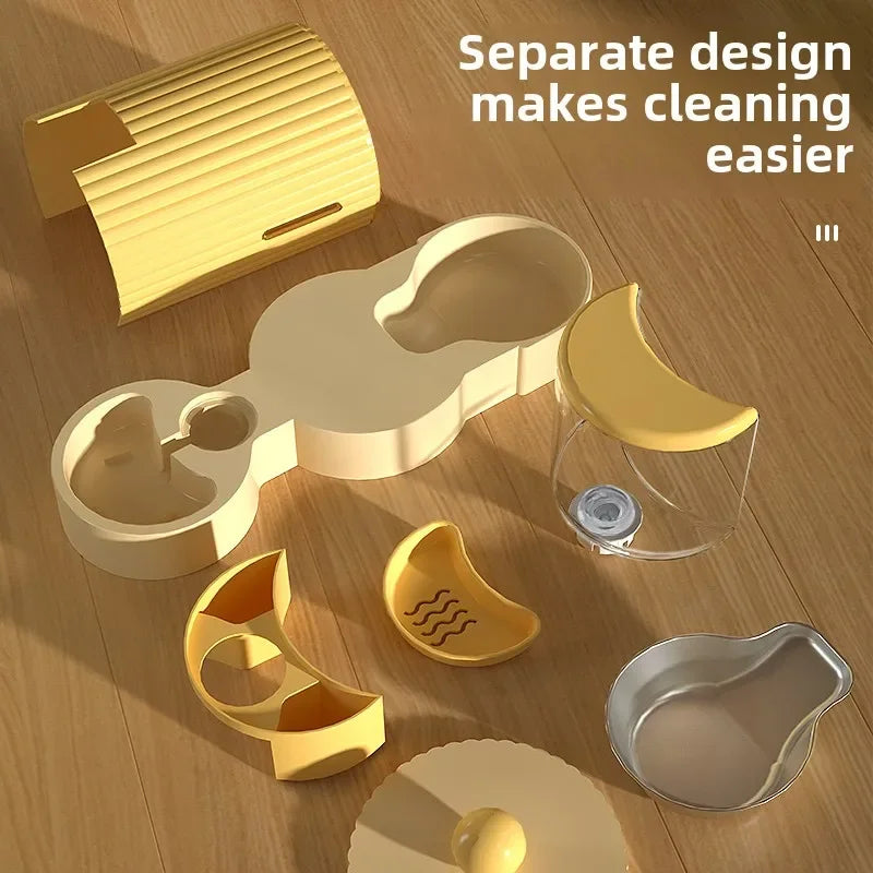 Automatic Pet Feeder Fountain