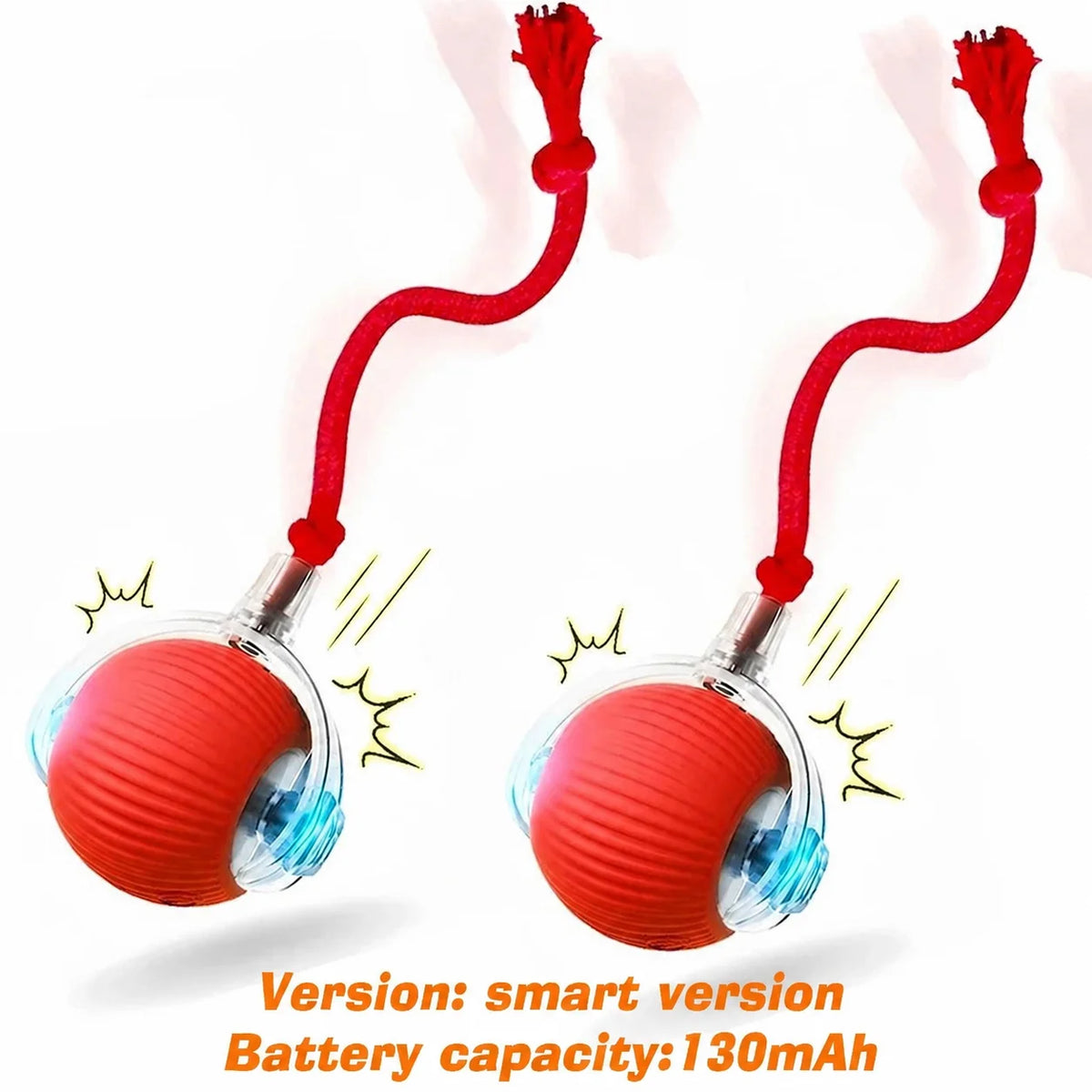 Rechargeable Automatic Rolling Dog Ball – 3 Play Modes