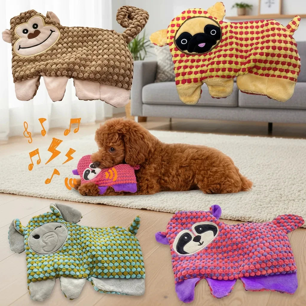 No-Stuffing Squeaky Dog Toys