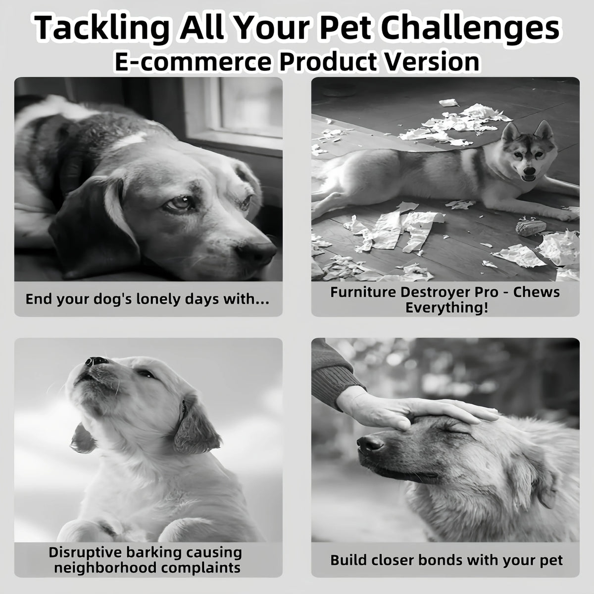 No-Stuffing Squeaky Dog Toys