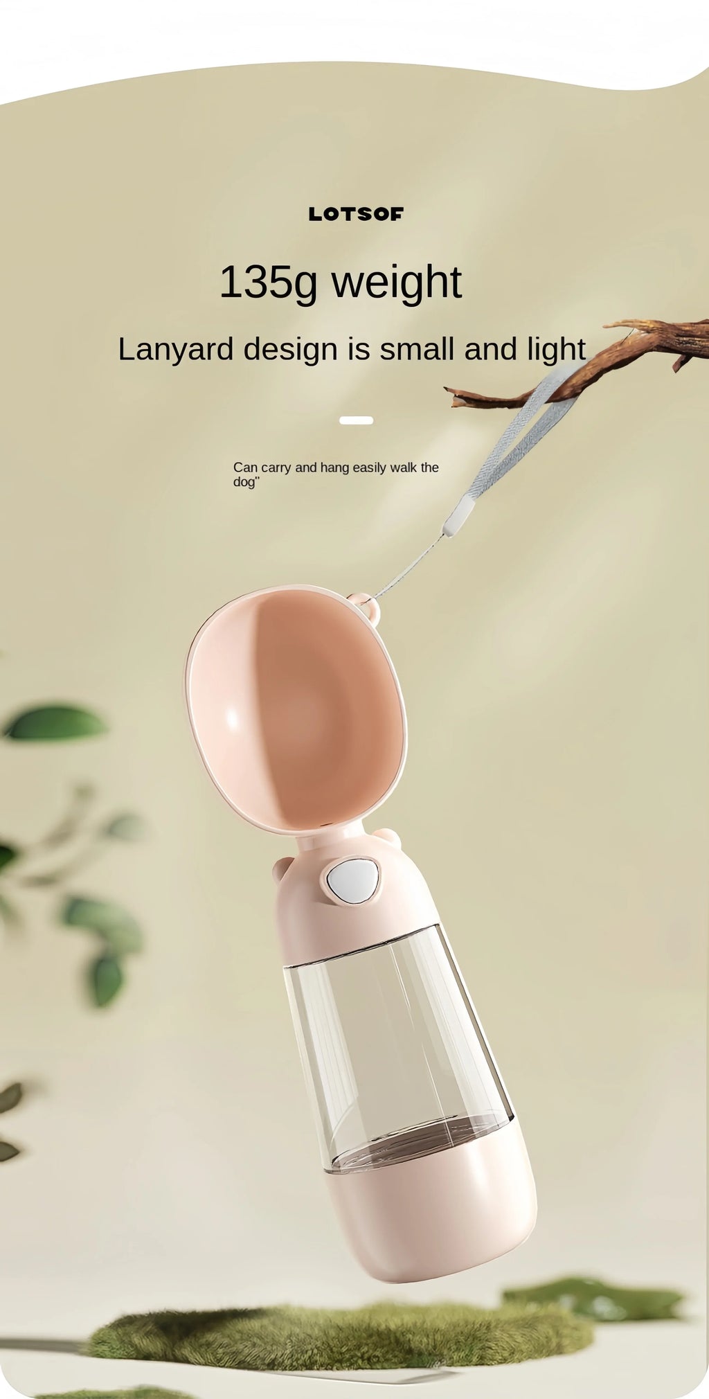 Portable Pet Water Bottle