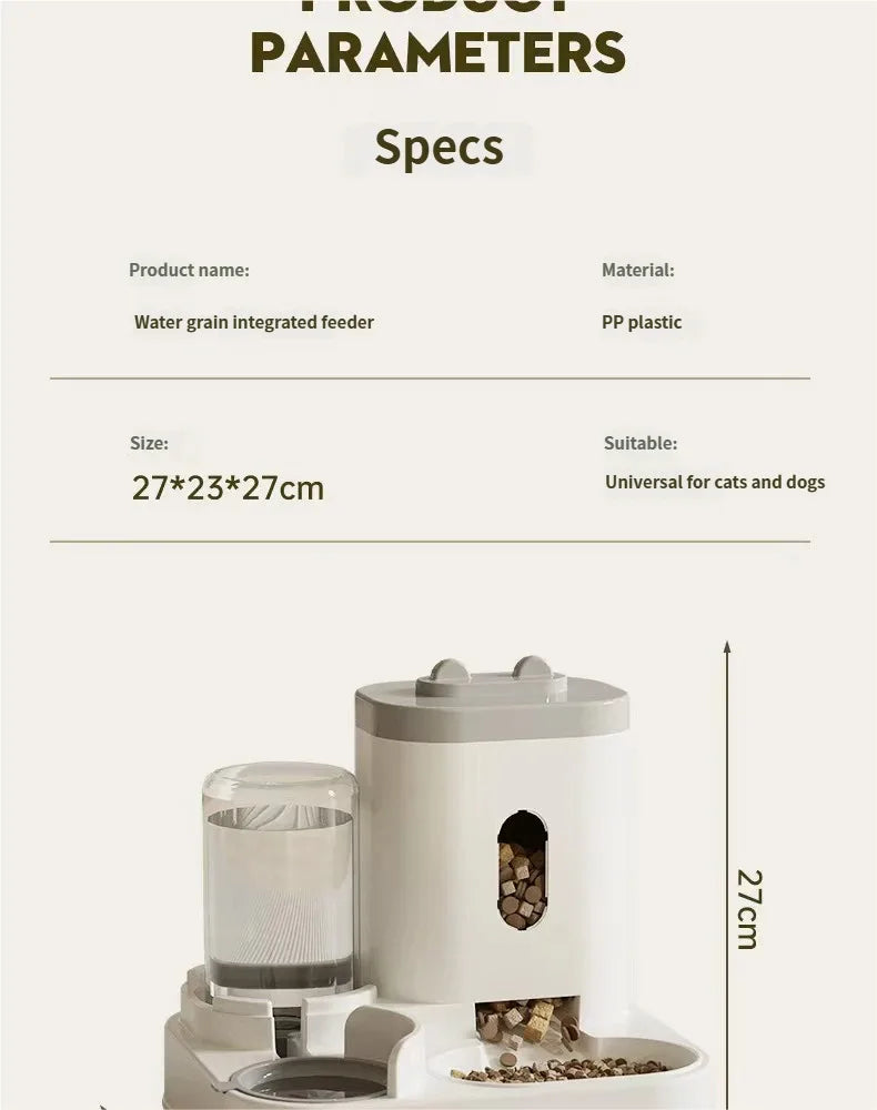 Gravity Feeder & Water Bowl