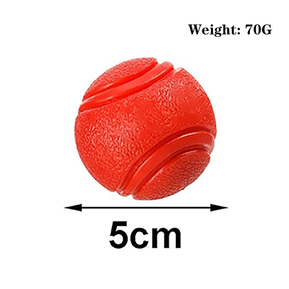 Solid Rubber Fetch Ball for Dogs & Cats
