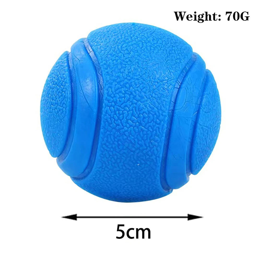 Solid Rubber Fetch Ball for Dogs & Cats
