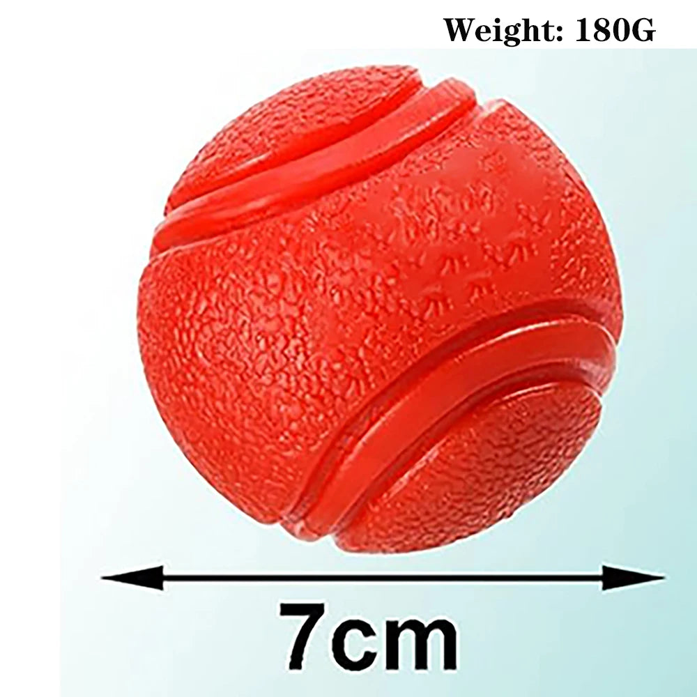 Solid Rubber Fetch Ball for Dogs & Cats
