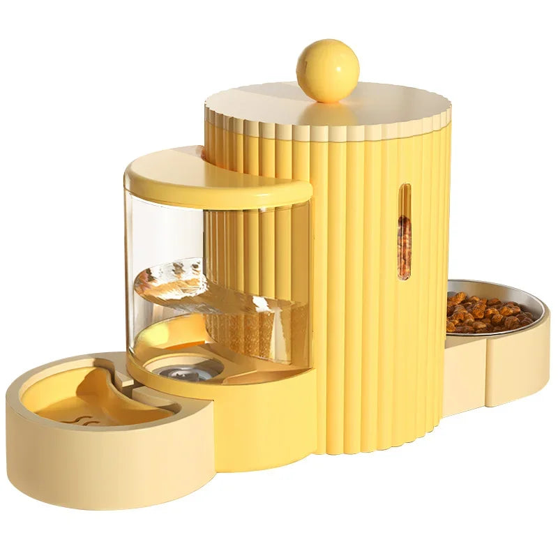 Automatic Pet Feeder Fountain