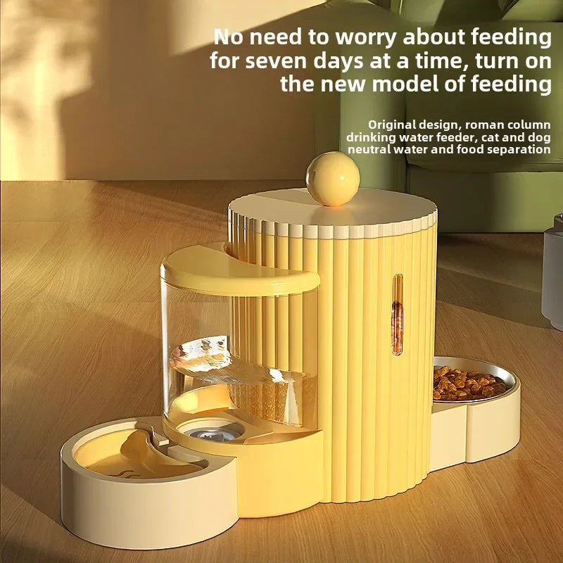 Automatic Pet Feeder Fountain