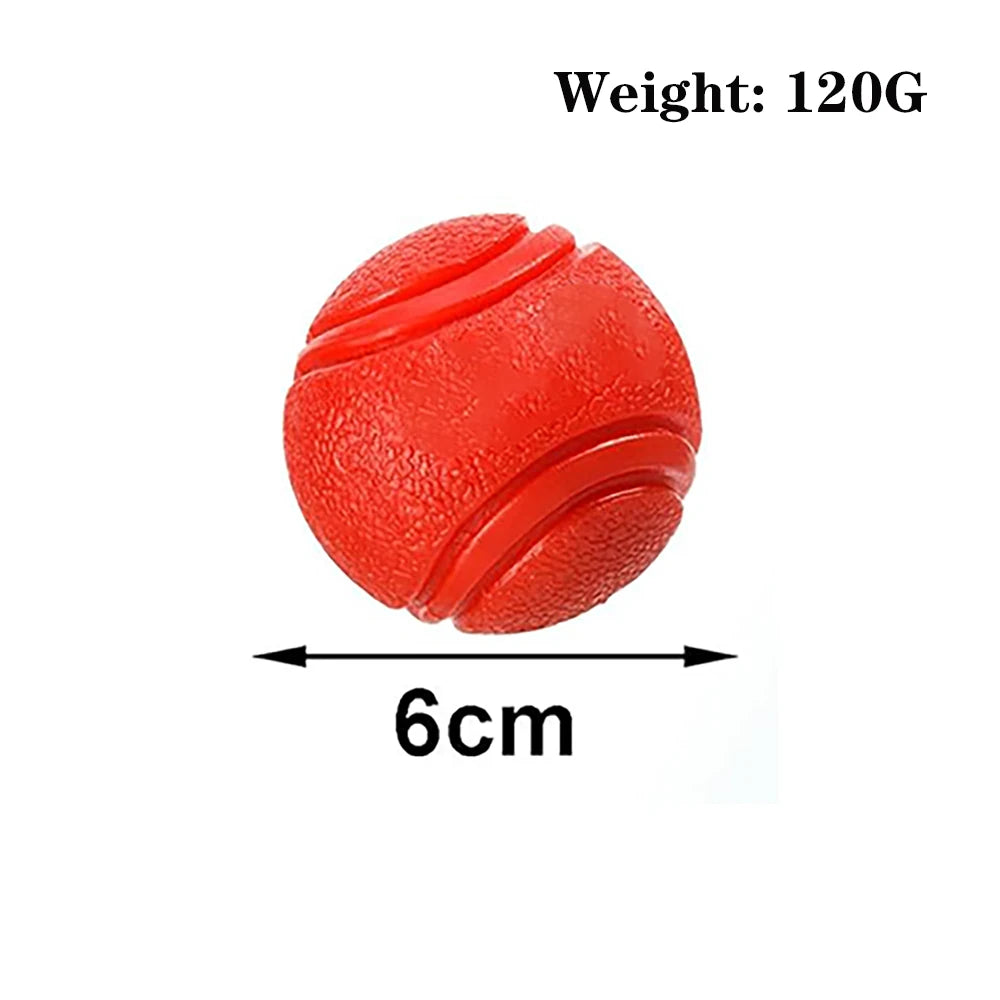 Solid Rubber Fetch Ball for Dogs & Cats