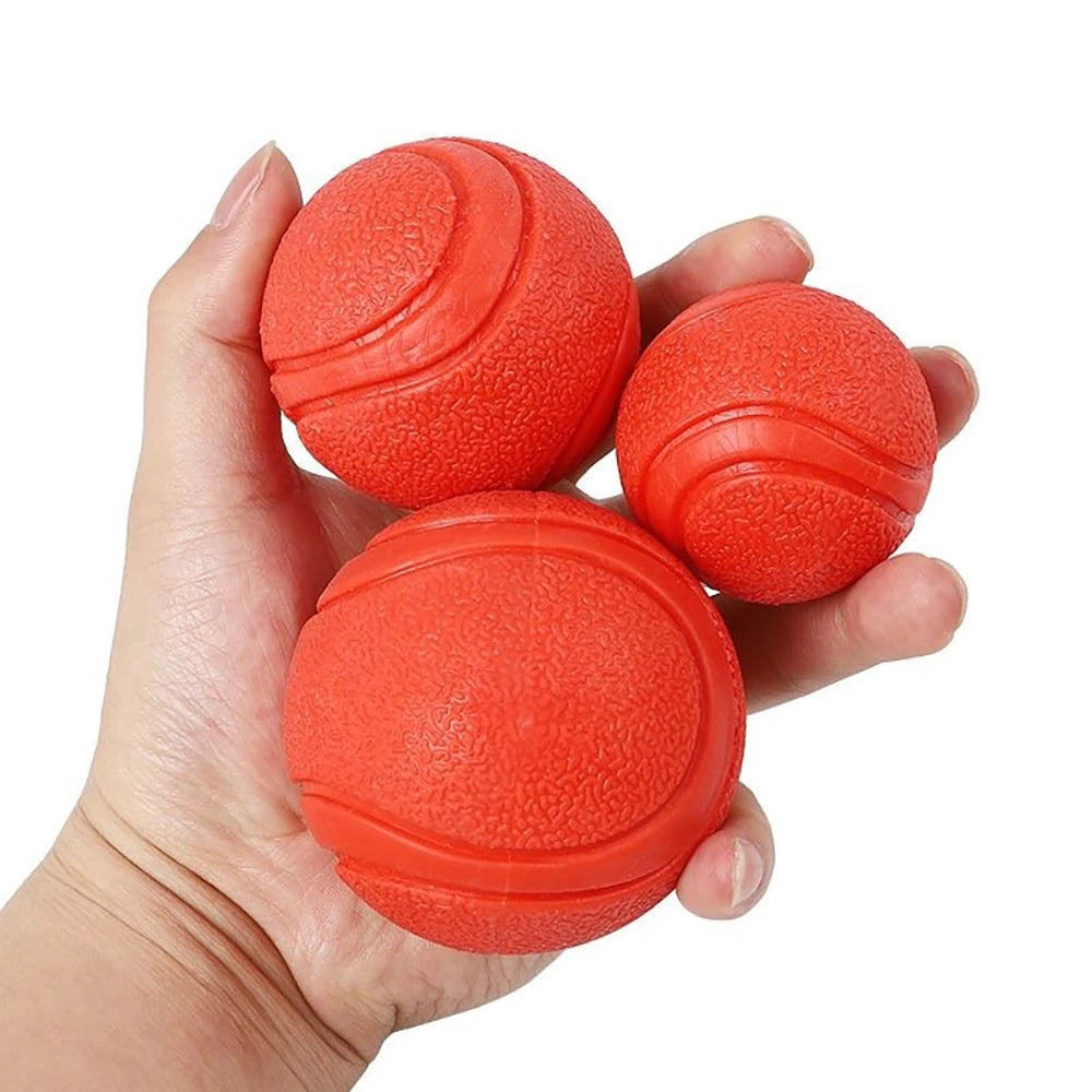 Solid Rubber Fetch Ball for Dogs & Cats