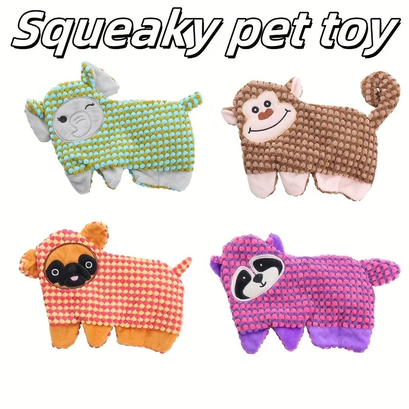 No-Stuffing Squeaky Dog Toys