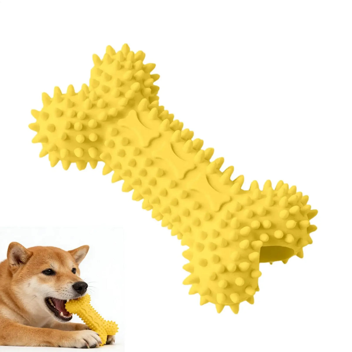 Rubber Dog Chew Toy Set