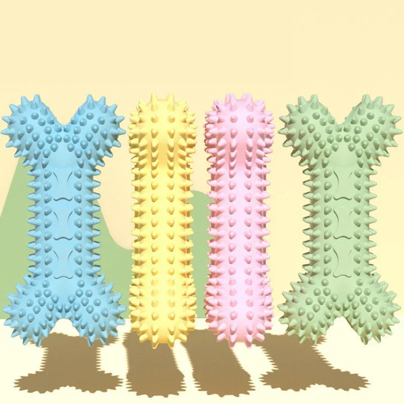 Rubber Dog Chew Toy Set